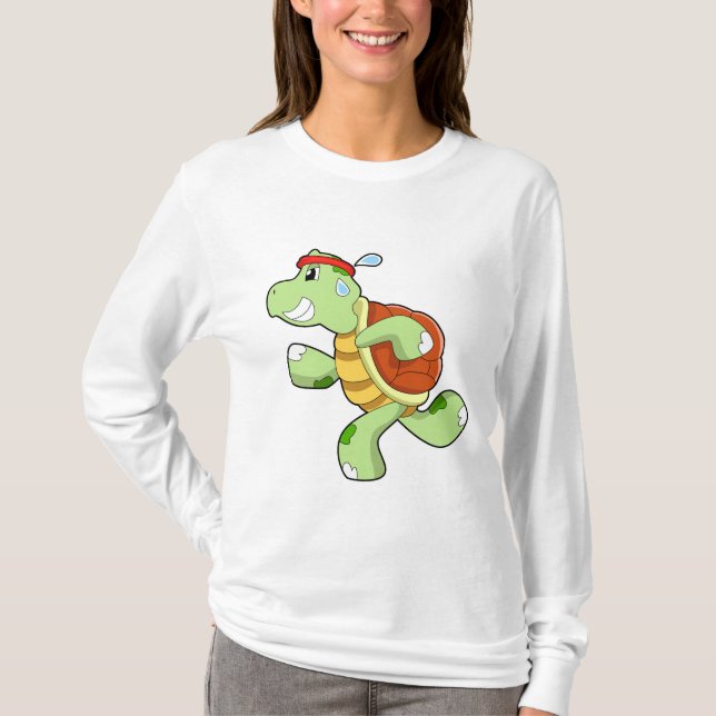 Turtle as Springer T Shirt (Framsida)