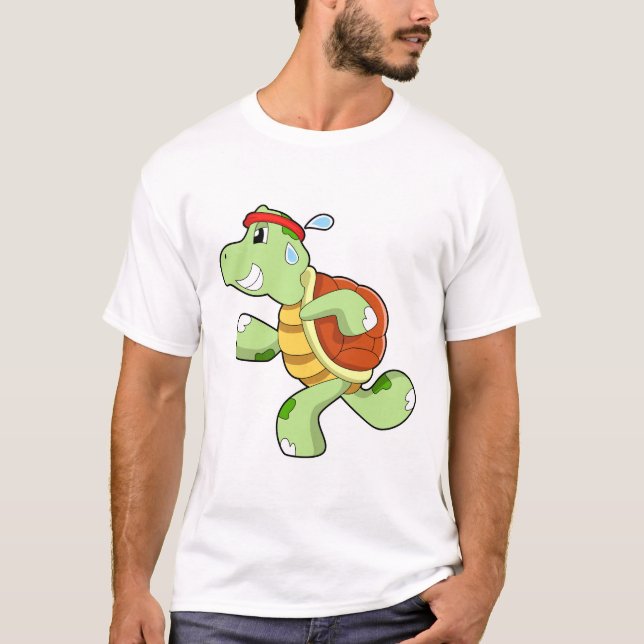 Turtle as Springer T Shirt (Framsida)