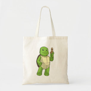 Turtle at Chess with Chess biet Pawn Tygkasse
