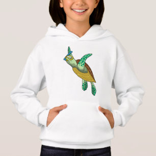Turtle at Diving with Snorkel T Shirt