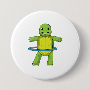 Turtle at Fitness med Fitness däck Knapp