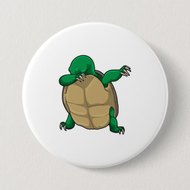 Turtle at Hip hop Dance Dab Knapp (Framsida)