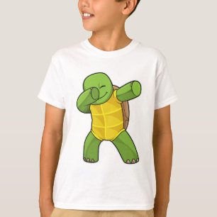 Turtle at Hip hop Dance Dab T Shirt