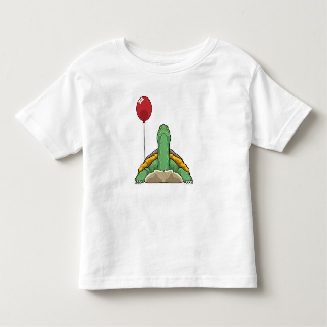 Turtle Balloon T Shirt (Framsida)