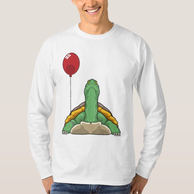 Turtle Balloon T Shirt (Framsida)