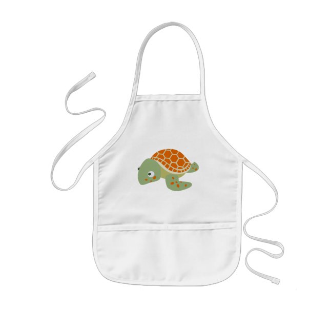 Turtle Barnförkläde (Framsidan)