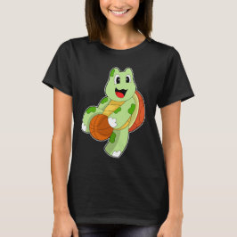 Turtle Basketball-spelare Basketball T Shirt