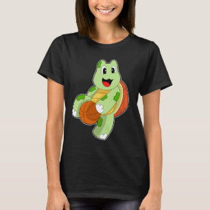Turtle Basketball-spelare Basketball T Shirt