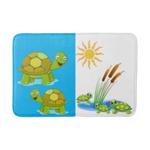 Turtle Bathroom Bathmat Badrumsmatta