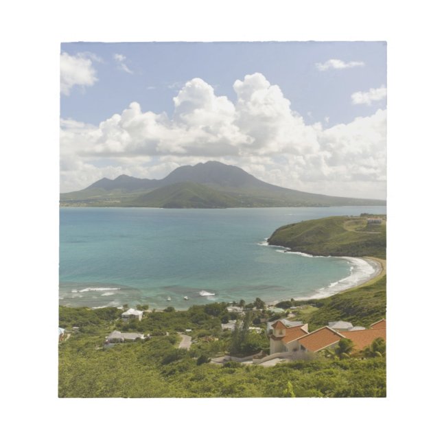 Turtle Beach, sydostlig peninsula, St Kitts Anteckningsblock (Framsida)