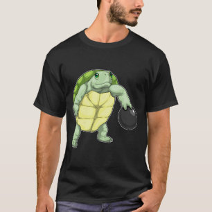 Turtle Bowling Bowling ball T Shirt