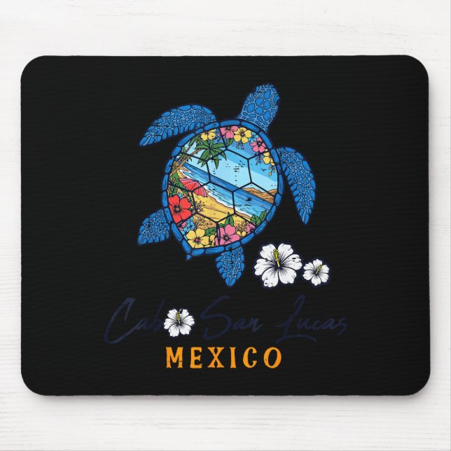 Turtle Cabo San Lucas Mexico Vacation Summer Men W Musmatta (Framsidan)