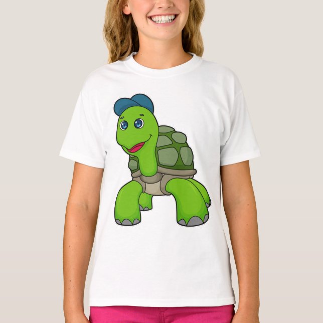 Turtle Cap T Shirt (Framsida)