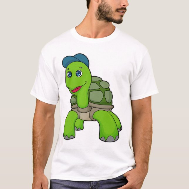 Turtle Cap T Shirt (Framsida)