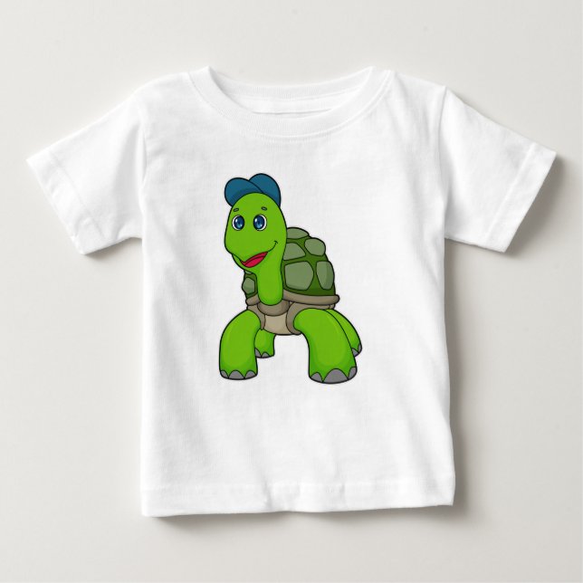 Turtle Cap T Shirt (Framsida)