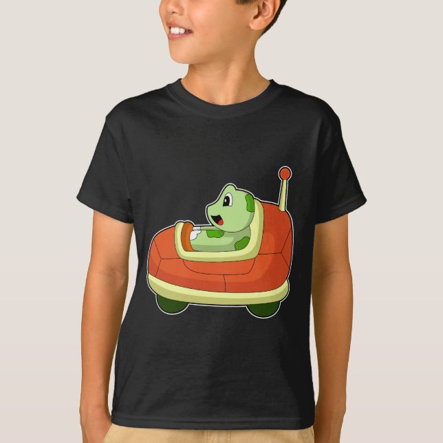 Turtle Car T Shirt (Framsida)