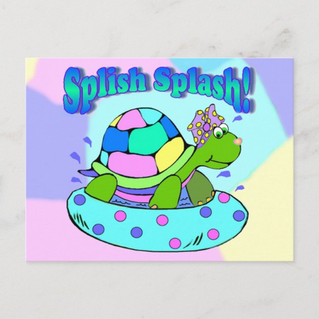 Turtle Cards Vykort (Framsida)