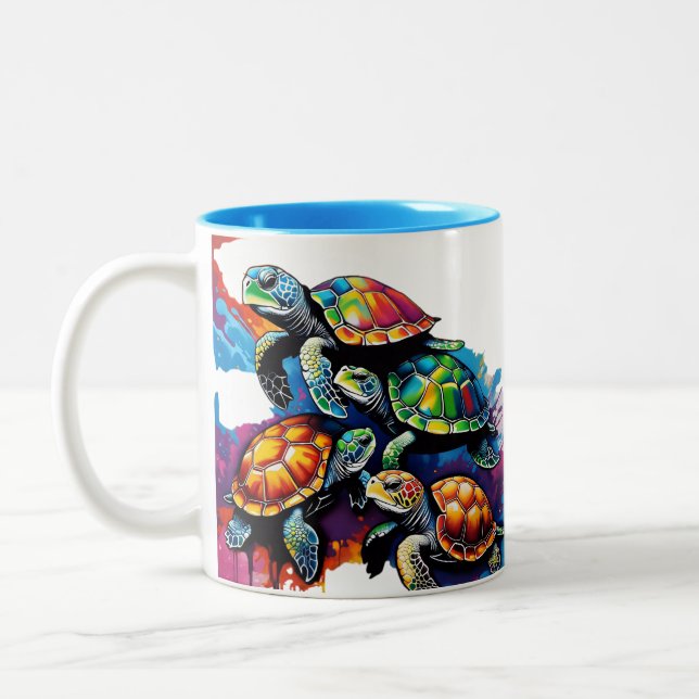 Turtle Character mugg (Vänster)
