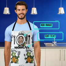 Turtle Chef Cute