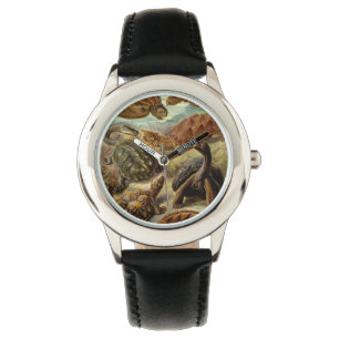 Turtle (Chelonia) av Haeckel Armbandsur