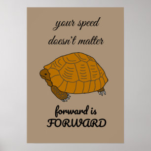 Turtle-citat Poster