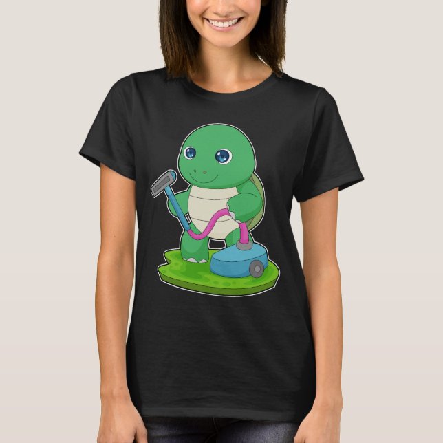 Turtle Cleaner Vacuum Renare T Shirt (Framsida)