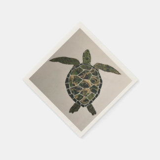 Turtle Cocktail Napkins Pappersservett