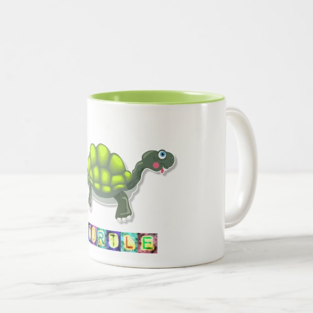 Turtle Coffee Mugg (Framsida höger)