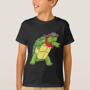 Turtle Cowboy Cowboyhatt T Shirt