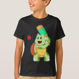 Turtle Cricket fladdermus T Shirt
