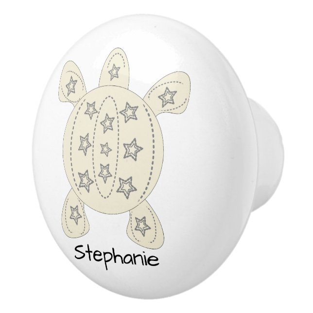 Turtle Design Personalised Knopp (Höger)