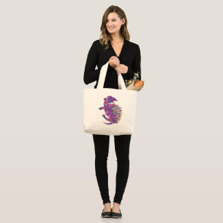 Turtle design (Womens) Jumbo Tygkasse