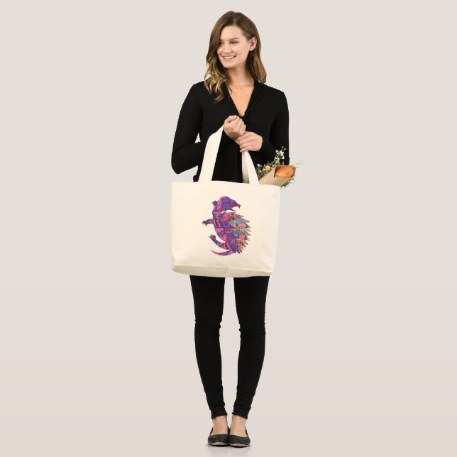 Turtle design (Womens) Jumbo Tygkasse (Fram (modell))