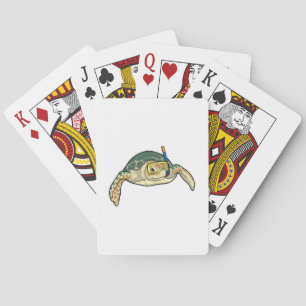 Turtle Diver Snorkel Casinokort