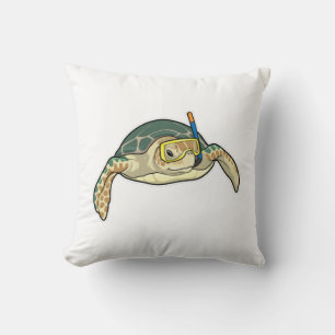 Turtle Diver Snorkel Kudde