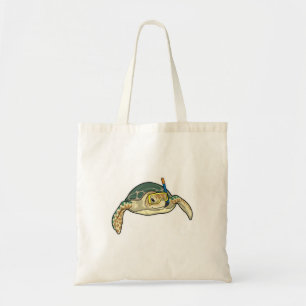 Turtle Diver Snorkel Tygkasse