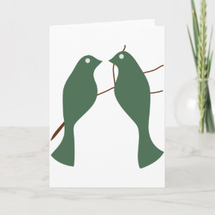 Turtle Doves Helgkort