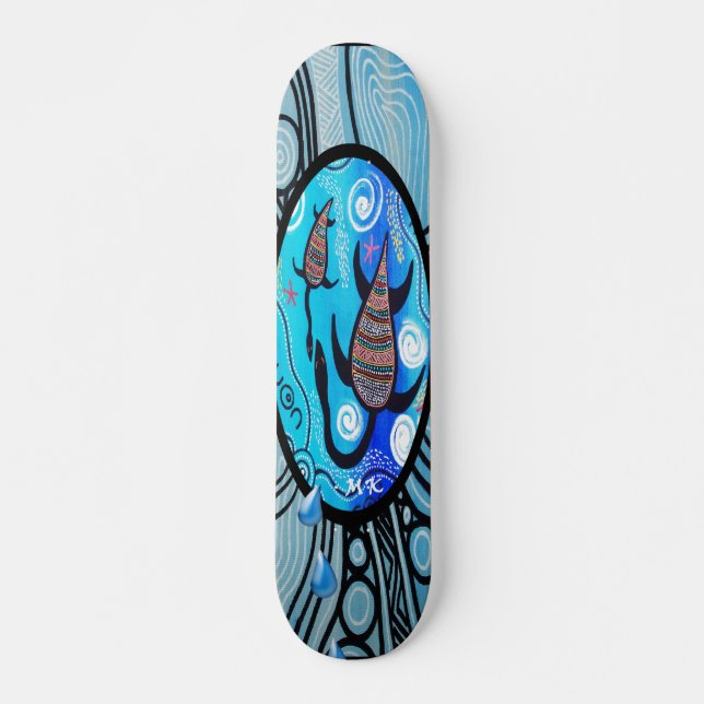 TURTLE DREAMING II SKATEBOARD (Framsida)