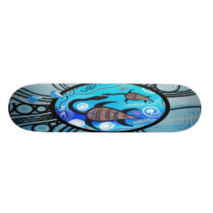 TURTLE DREAMING II-SKATEBOKEN MINI SKATEBOARD BRÄDA 18,7 CM