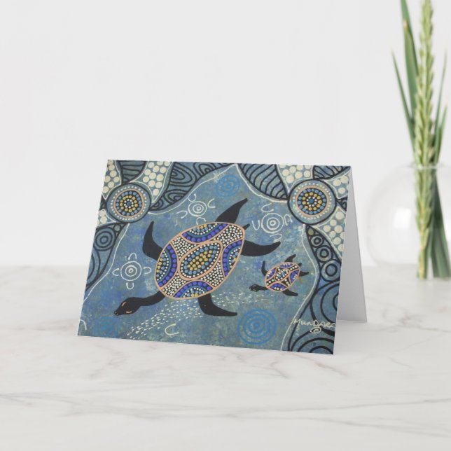 Turtle Dreaming Kort (Framsida)