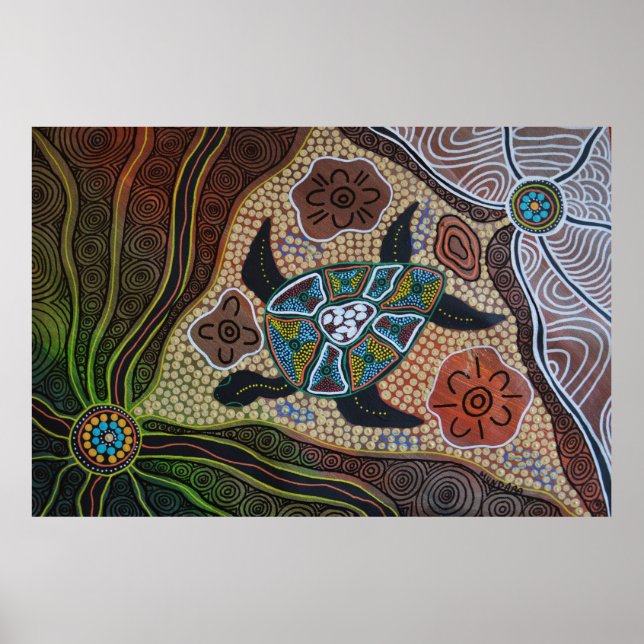 Turtle Dreaming Poster (Framsidan)