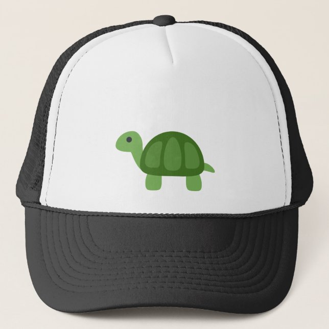 Turtle Emoji Truckerkeps (Framsida)