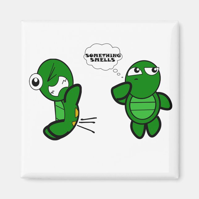 Turtle Fart Magnet (Framsidan)