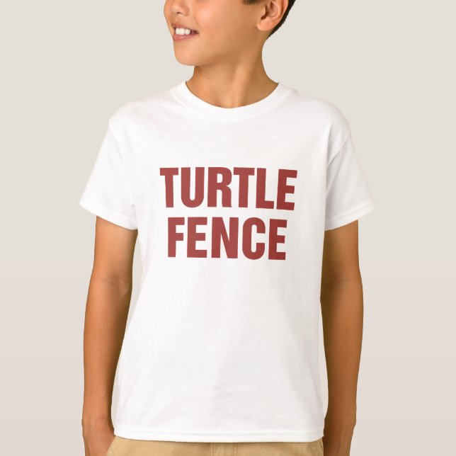 Turtle Fence T-shirt (Framsida)