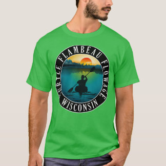 Turtle Flambeau Flopay Wisconsin Kayaking T Shirt