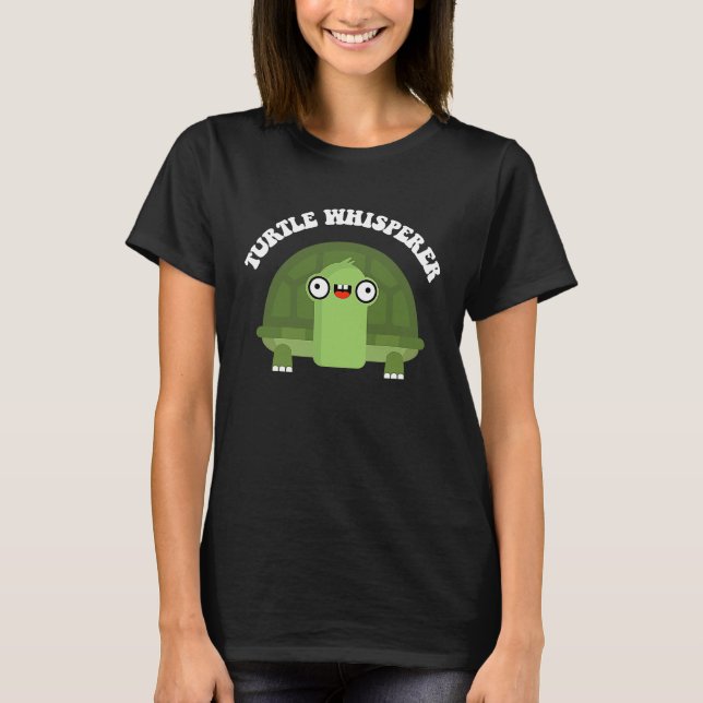 Turtle För manar Turtle TURTLE WHISPERER T Shirt (Framsida)