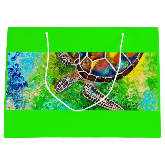 Turtle Gift Bag (Framsidan)