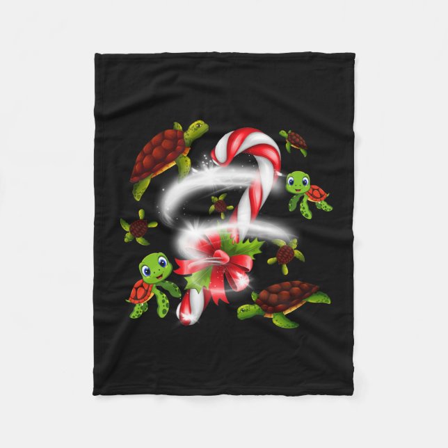 Turtle Gift | Turtle Candy Sweet Fleecefilt (Framsidan)