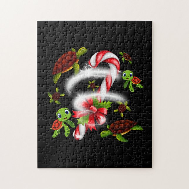 Turtle Gift | Turtle Candy Sweet Pussel (Vertikal)