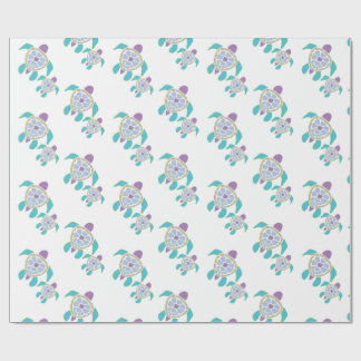 Turtle Gift Wrap Presentpapper